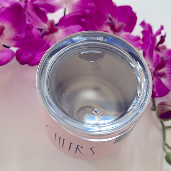 Rae Dunn Insulated Stainless Steel Wine Glass with lid - Picture 3 of 4